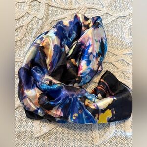 H&M Multicolor Silk Scarf
